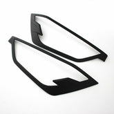Head Light Cover For Isuzu D max 2020 2021 Matte Black Trim