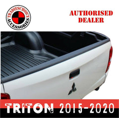 1 PCS TAILGATE GUARD CAP PROTECTOR COVER MITSUBISHI TRITON MQ 2015-18 & MR 2019+