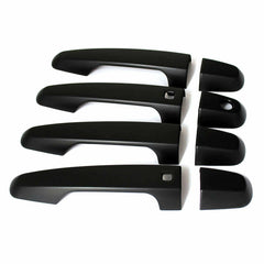 Door Handle Cover + Guards Trim Combo to suit Nissan Navara NP300 15-20 Keyless
