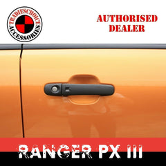 Door Handle Cover Suits Ford Ranger PX 3 MKIII 2018 - 2021 Keyless Entry for PX