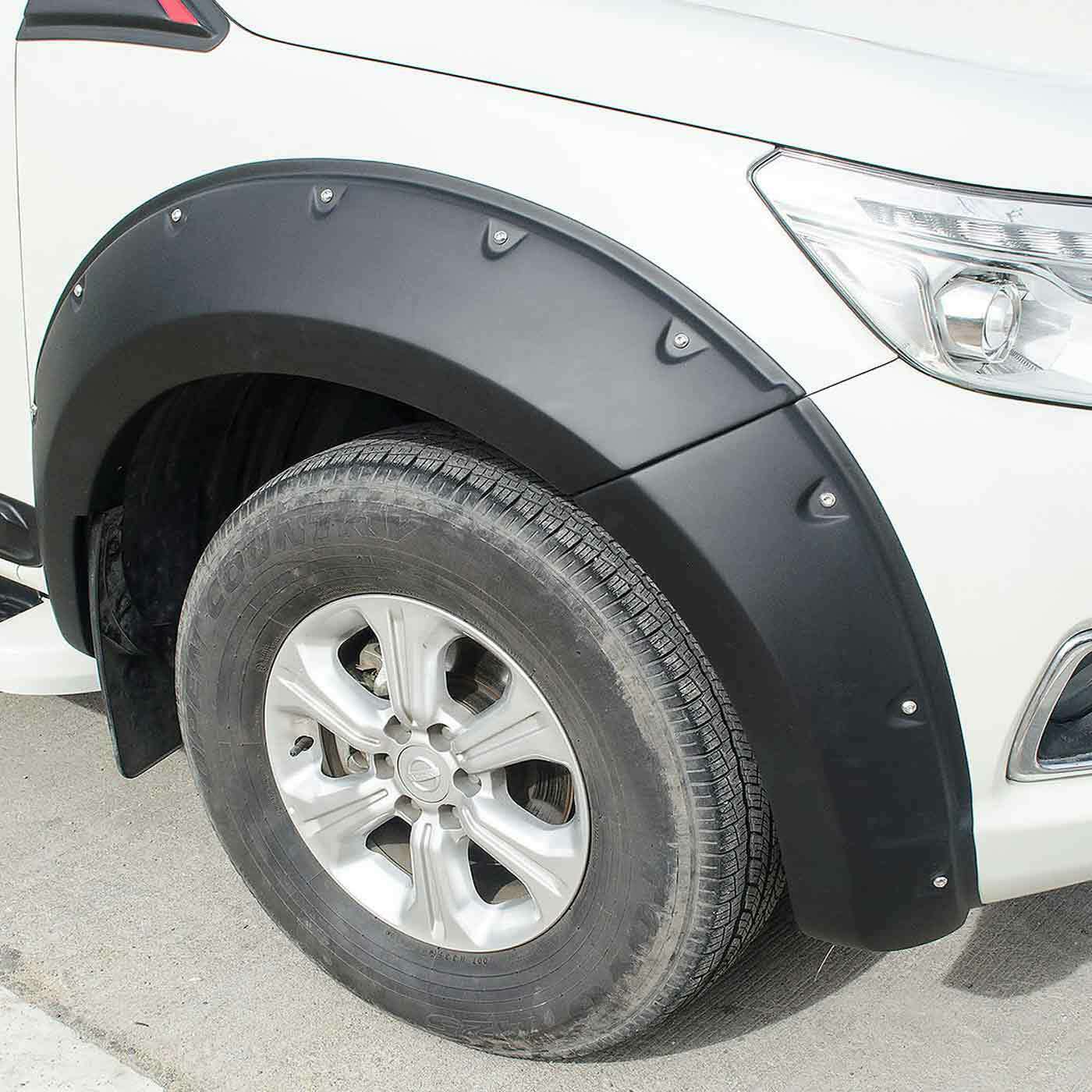 Fender Flares Pocket Style Guard Cover to suit Nissan Navara NP300 2015-2020