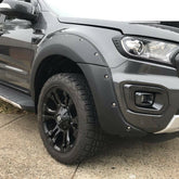 Jungle Fender Flares Matte Black for Ford Ranger PX2 2015 2016 2017 2018 Guard 3M TAPE