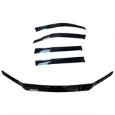 TRADIESCHOICE Bonnet Protector & Visors Weathershields for Toyota Landcruiser 200 Series 2015+ | Complete Protection and Enhanced Style