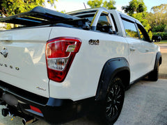 Fender Flares Wheel Arch For Ssangyong Musso 2021 Jungle Texture Matte Black