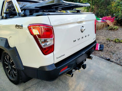 Fender Flares Wheel Arch For Ssangyong Musso 2021 Jungle Texture Matte Black