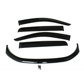 TRADIESCHOICE Bonnet Protector + Weathershields for Ford Ranger 2012-2015 | Complete Style and Protection Package