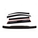 TRADIESCHOICE Bonnet Protector + Weathershields for Toyota Landcruiser 80 Series | Enhanced Style and Protection