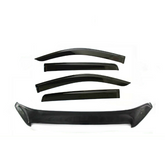TRADIESCHOICE Bonnet Protector & Weathershields for Isuzu D-Max Dmax 2012-2016 | Window Visors Included