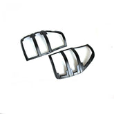 TRADIESCHOICE Matte Black Tail Light Trim Cover for Ford Ranger T6 T7 T8 2012-2020 | Enhance Style and Protection