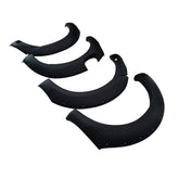JUNGLE FENDER FLARES MATTE BLACK GUARD TRIM FITS FORD RANGER PX3 T8 2018 2019+ with sensor holes