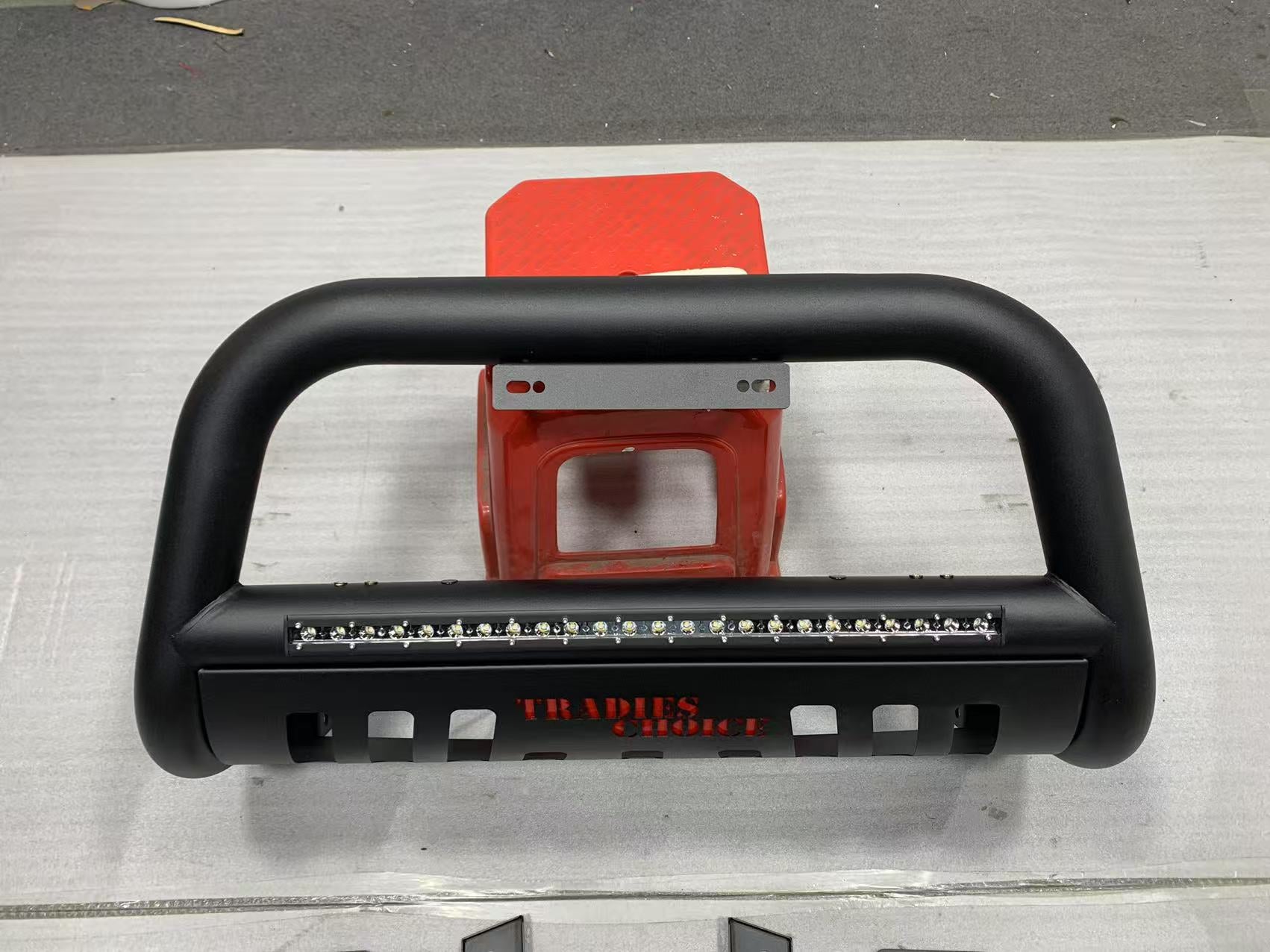 LUMABar Nudge Bar to Suit Mitsubishi Triton MQ 2015+ | Matte Finish | Steel Construction