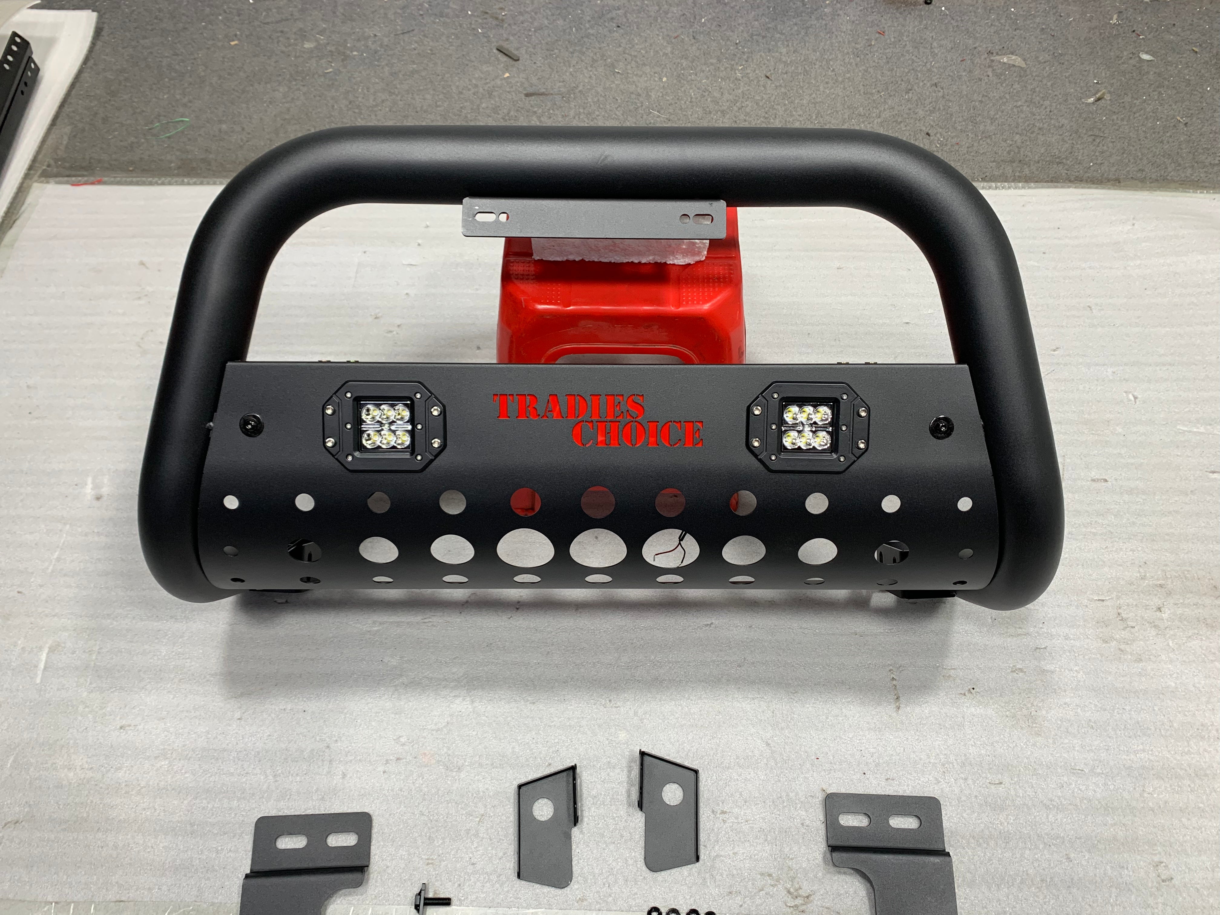 NOVABar Nudge Bar to Suit Mitsubishi Triton MQ 2015+ | Matte Finish | Steel Construction