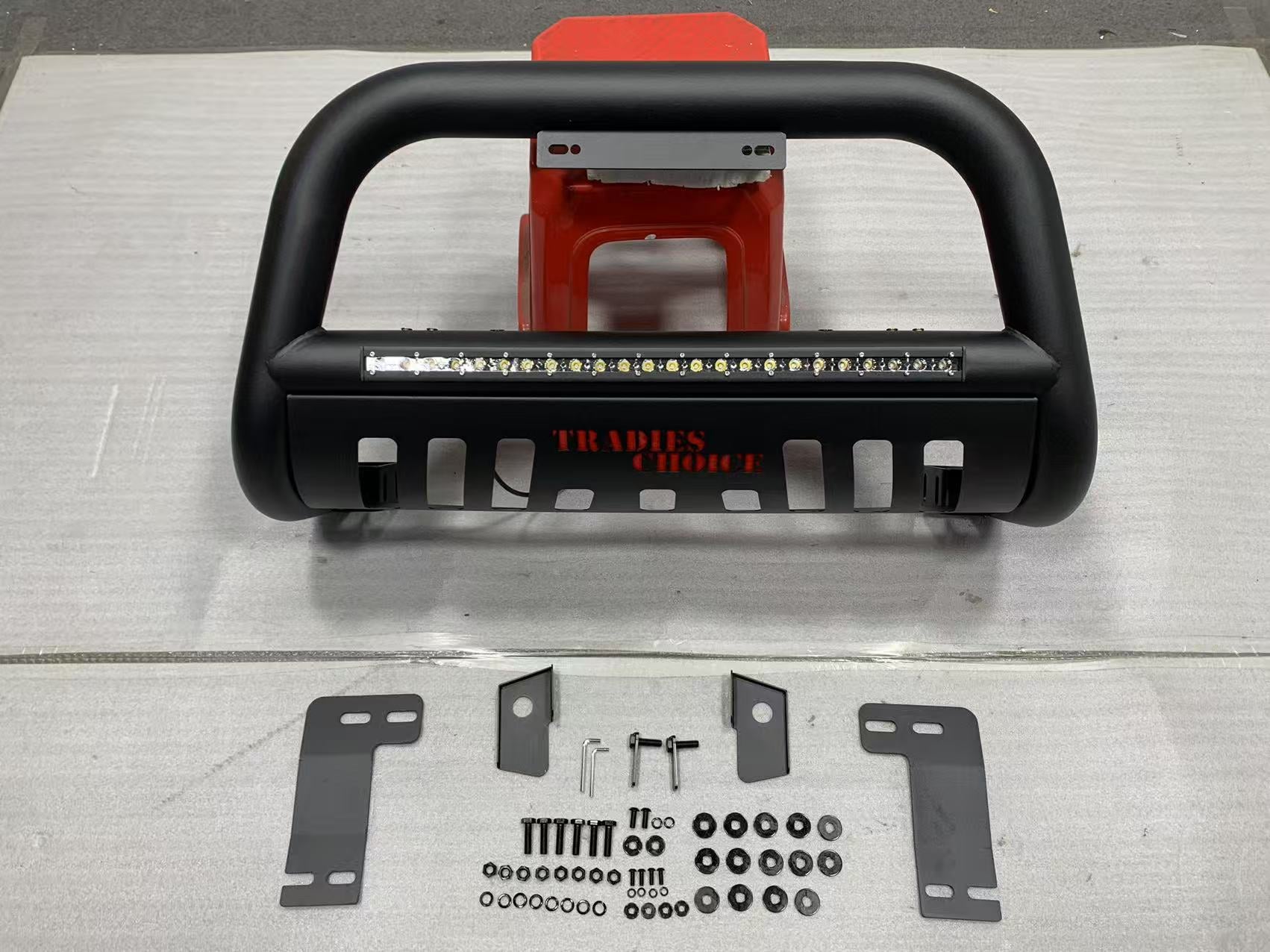 LUMABar Nudge Bar to Suit Mitsubishi Triton MQ 2015+ | Matte Finish | Steel Construction