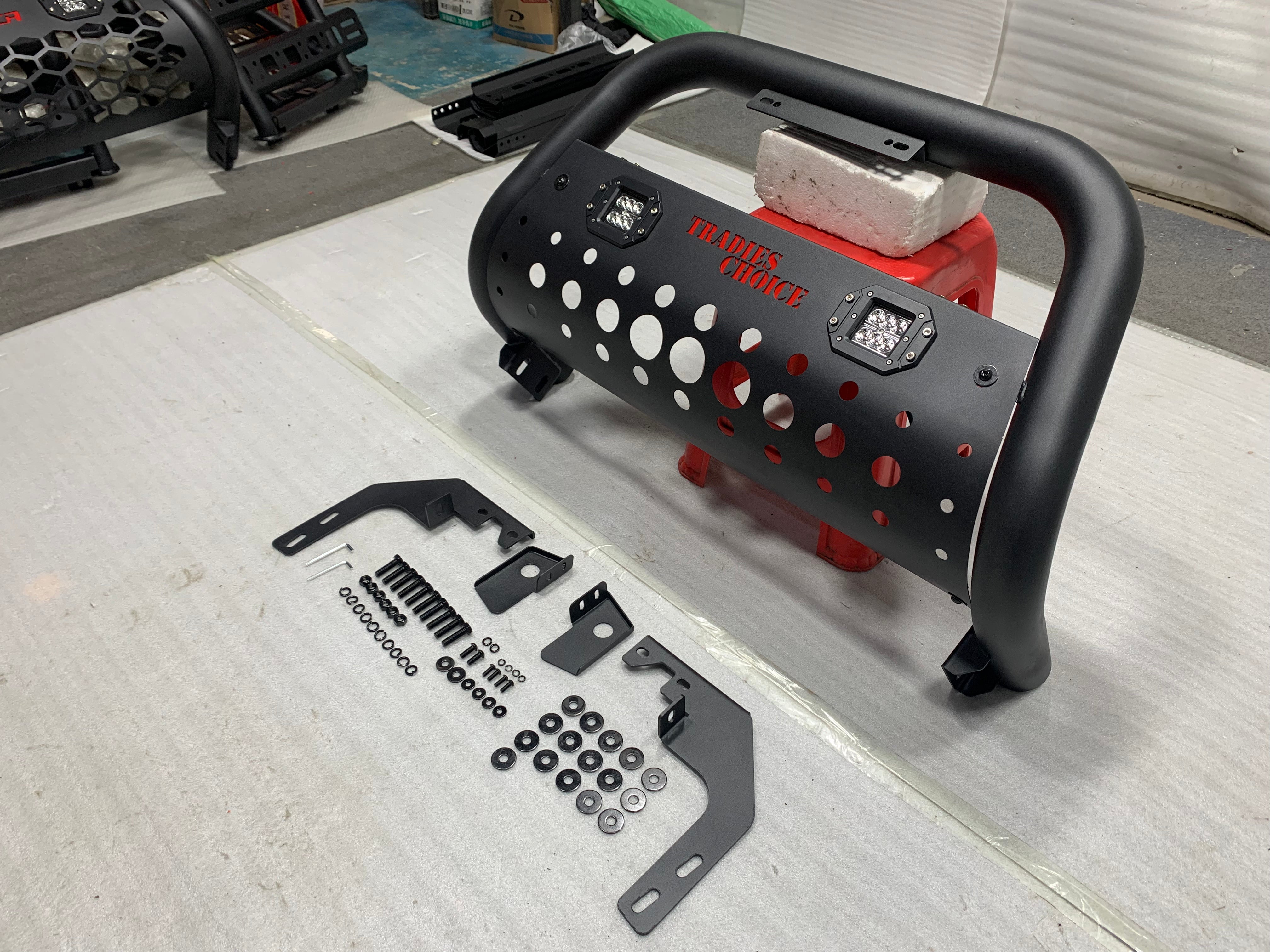NOVABar Nudge Bar to Suit Mazda BT50 2021+ | Matte Finish | Steel Construction