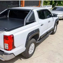 TRADIESCHOICE Matte Black Fender Flares Guard Cover for Mitsubishi Triton MV 2023 Onwards | Stylish and Protective Arch Enhancements