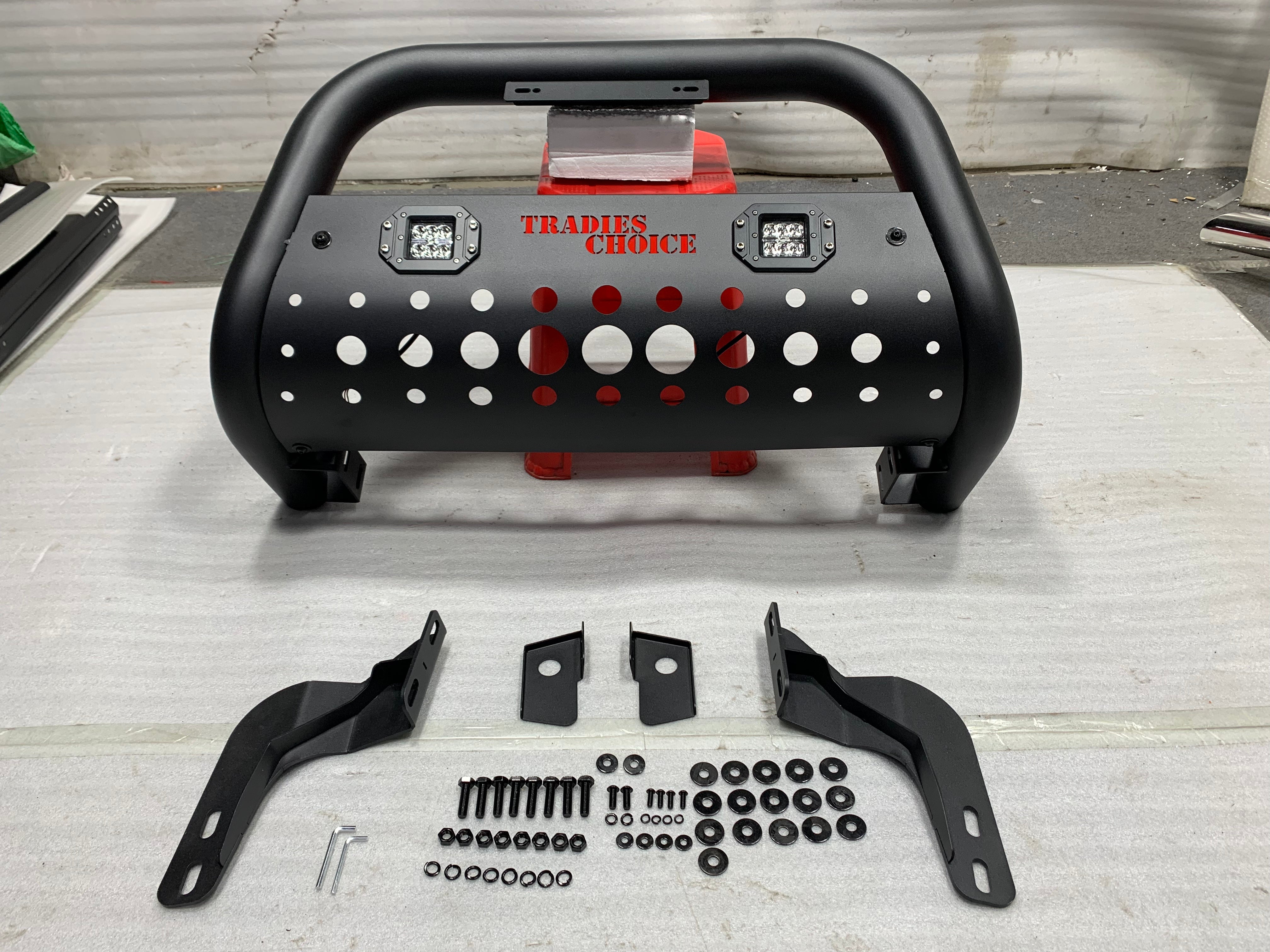 NOVABar Nudge Bar to Suit Nissan Navara D23 2014+ | Matte Finish | Steel Construction
