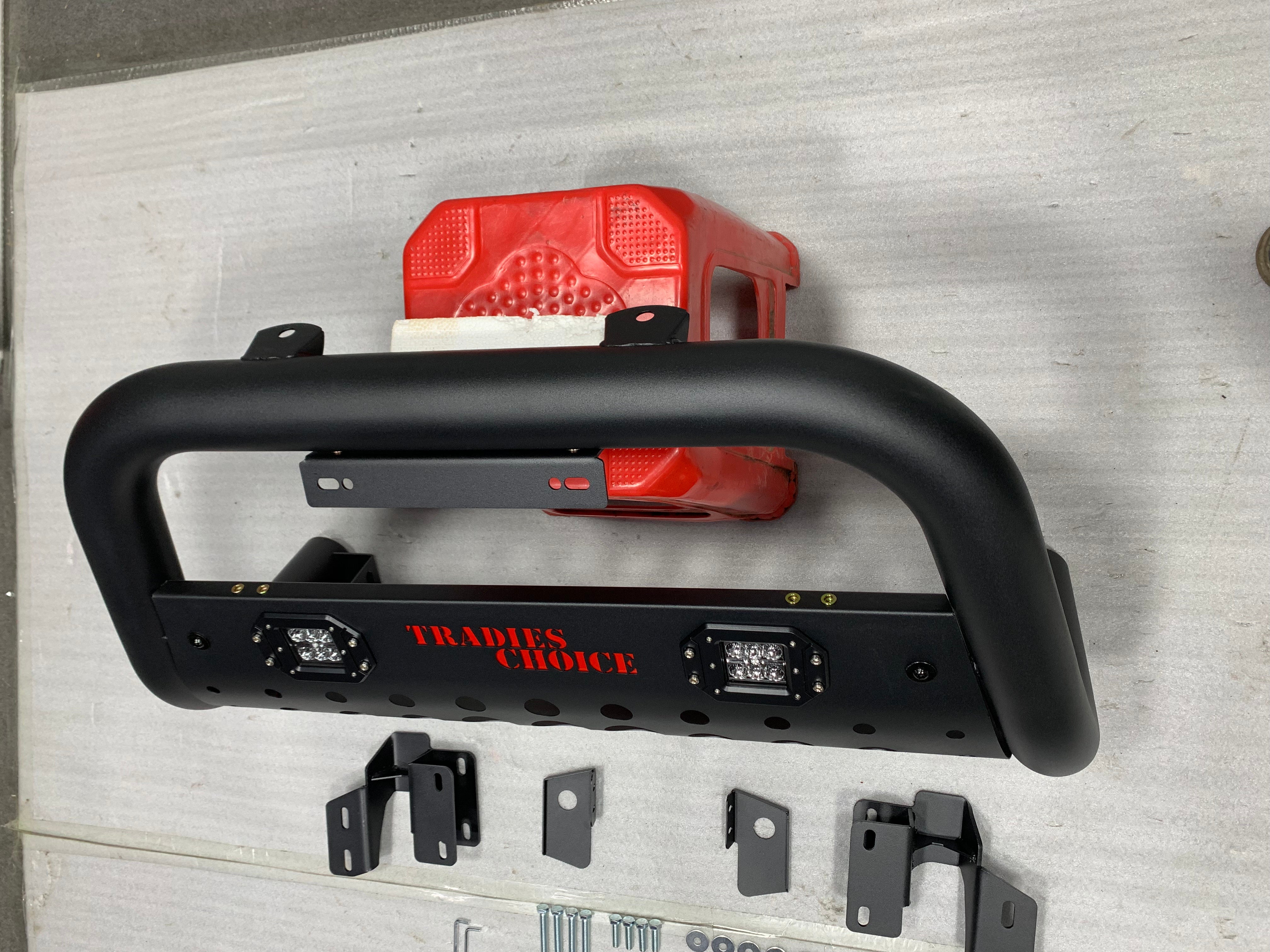 NOVABar Nudge Bar to Suit Toyota Hilux 2015+ | Matte Finish | Steel Construction