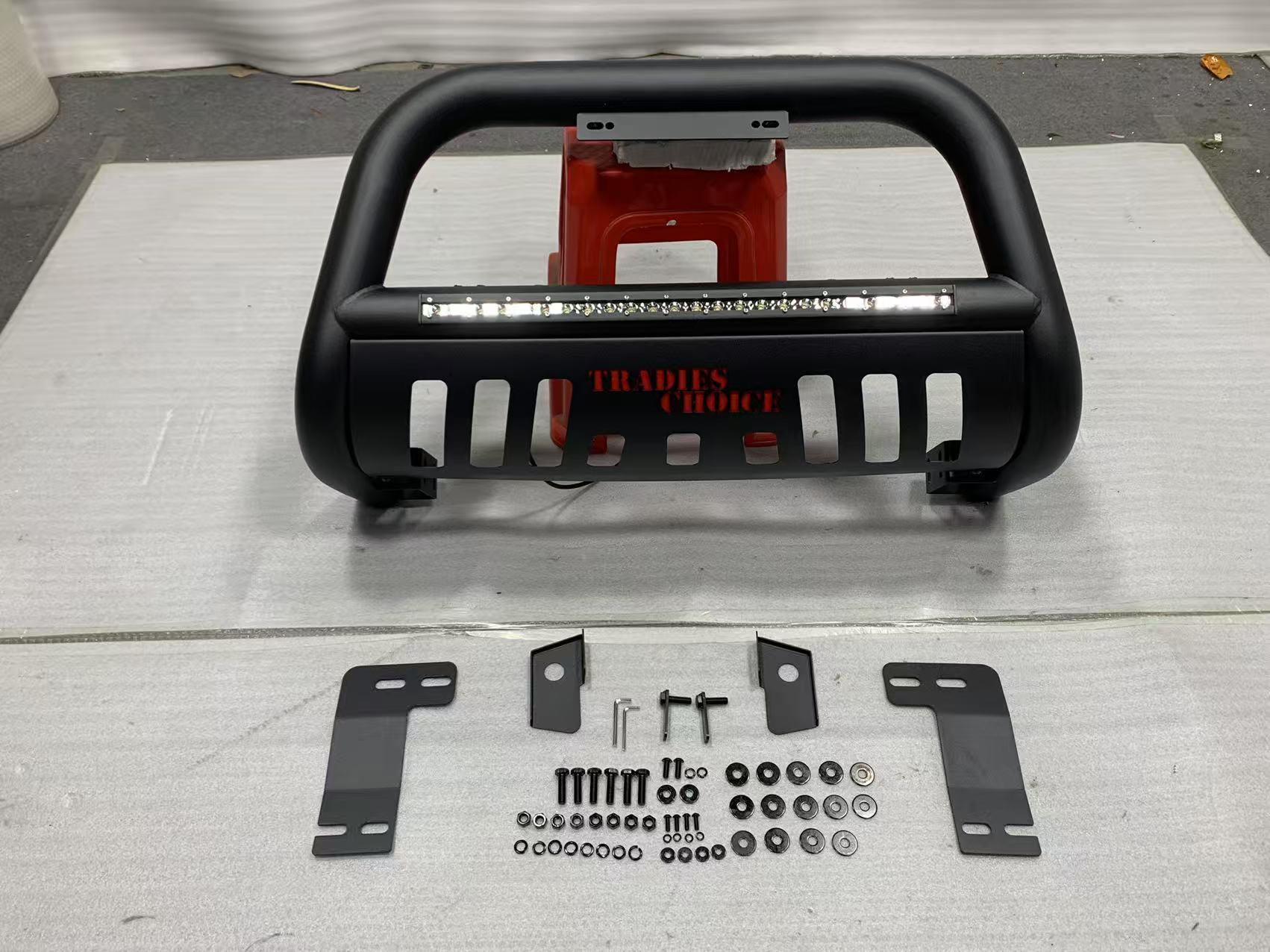 LUMABar Nudge Bar to Suit Mitsubishi Triton MQ 2015+ | Matte Finish | Steel Construction