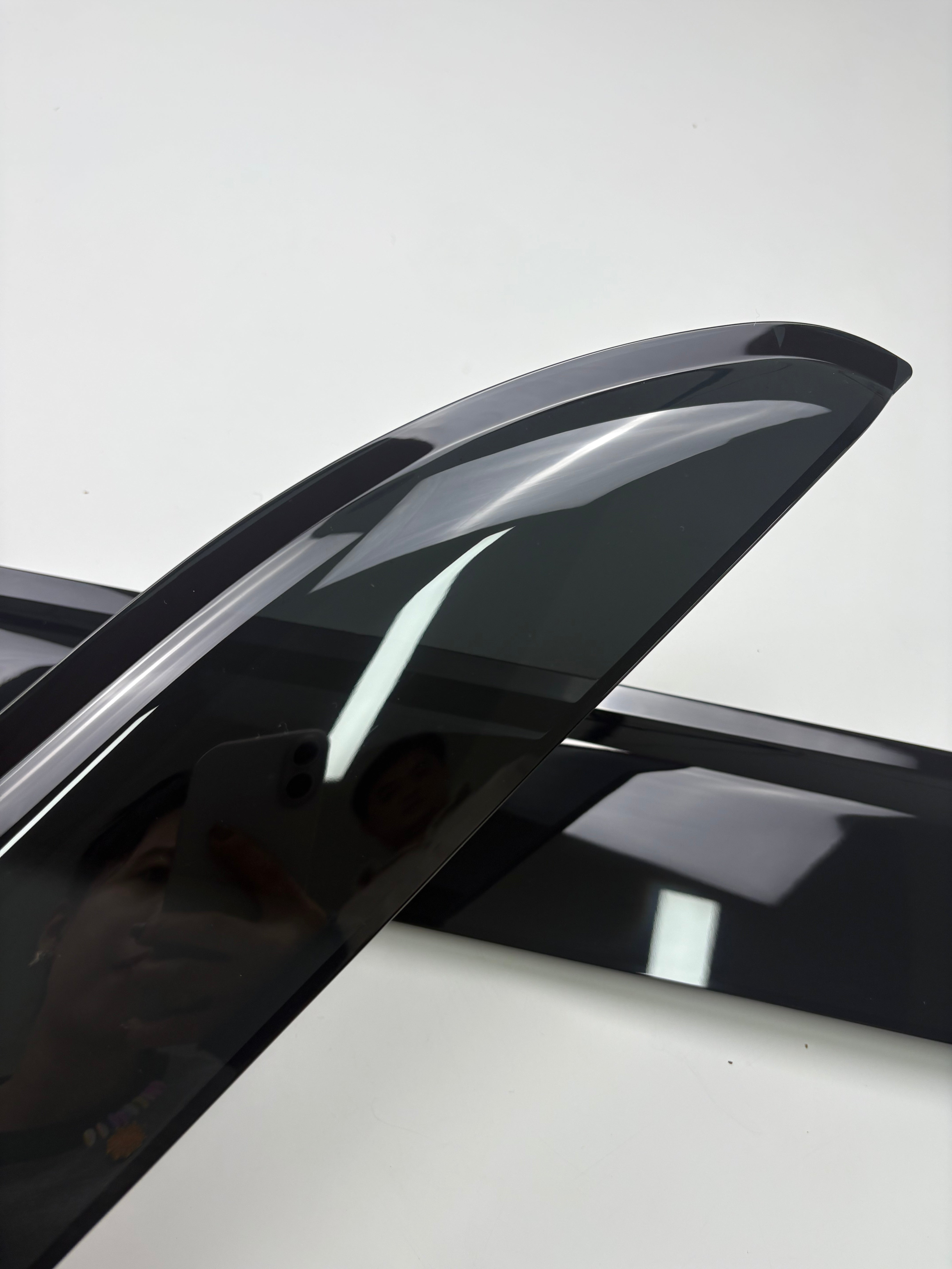 Luxury Weathershields Window Visors for Kia Tasman 2025 Onwards | 4-Piece Slimline Smoke Tint Set