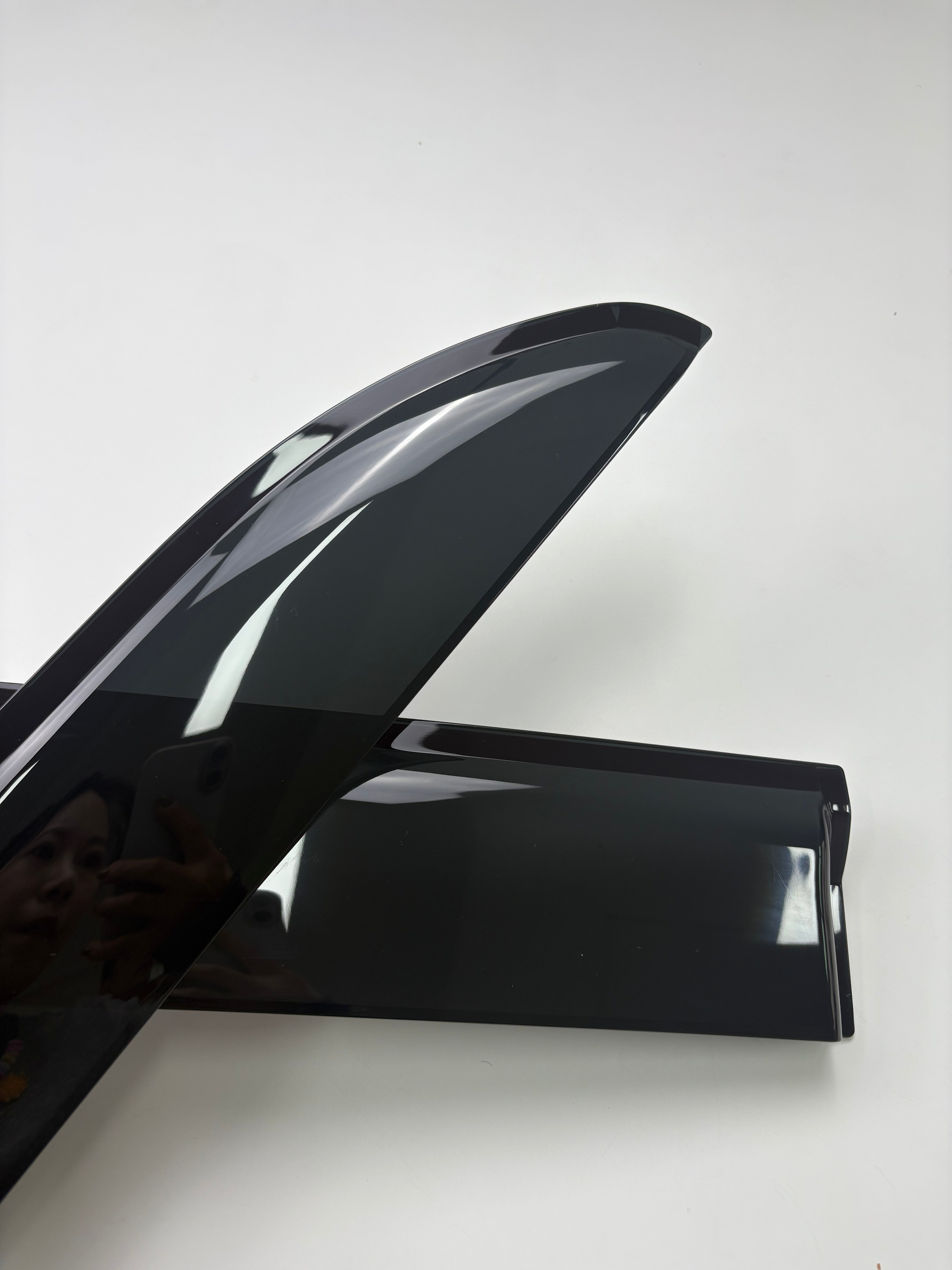 Luxury Weathershields Window Visors for Kia Tasman 2025 Onwards | 4-Piece Slimline Smoke Tint Set