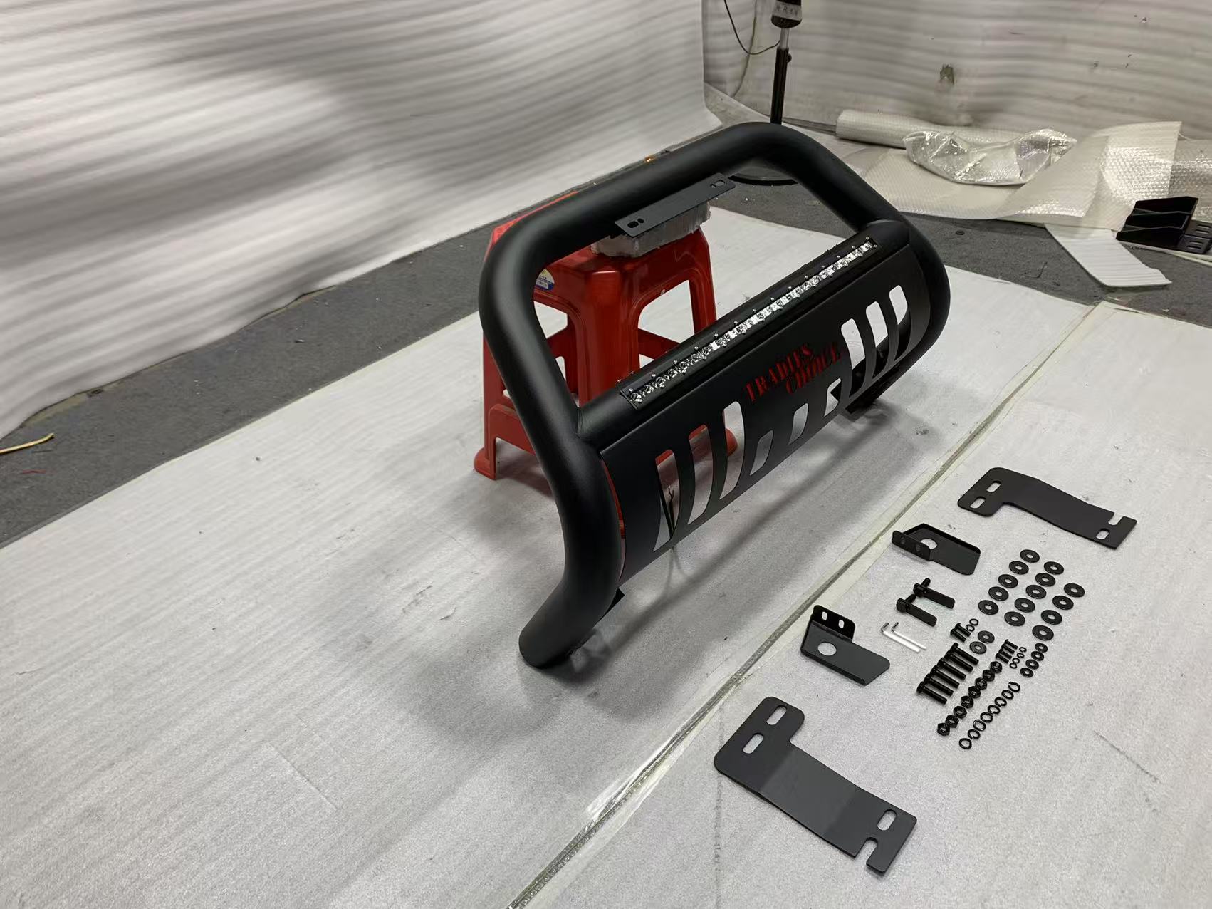 LUMABar Nudge Bar to Suit Mitsubishi Triton MQ 2015+ | Matte Finish | Steel Construction