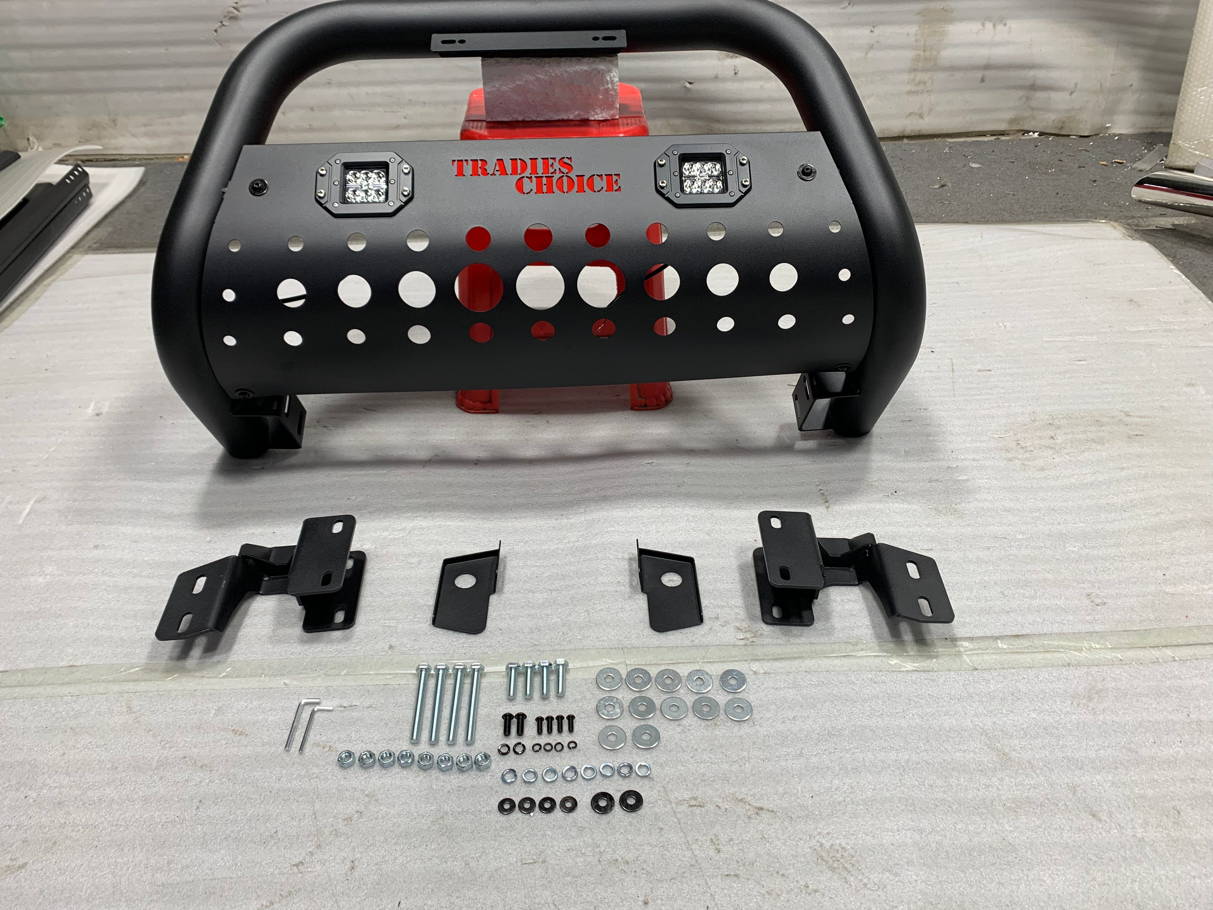 NOVABar Nudge Bar to Suit Toyota Hilux 2015+ | Matte Finish | Steel Construction