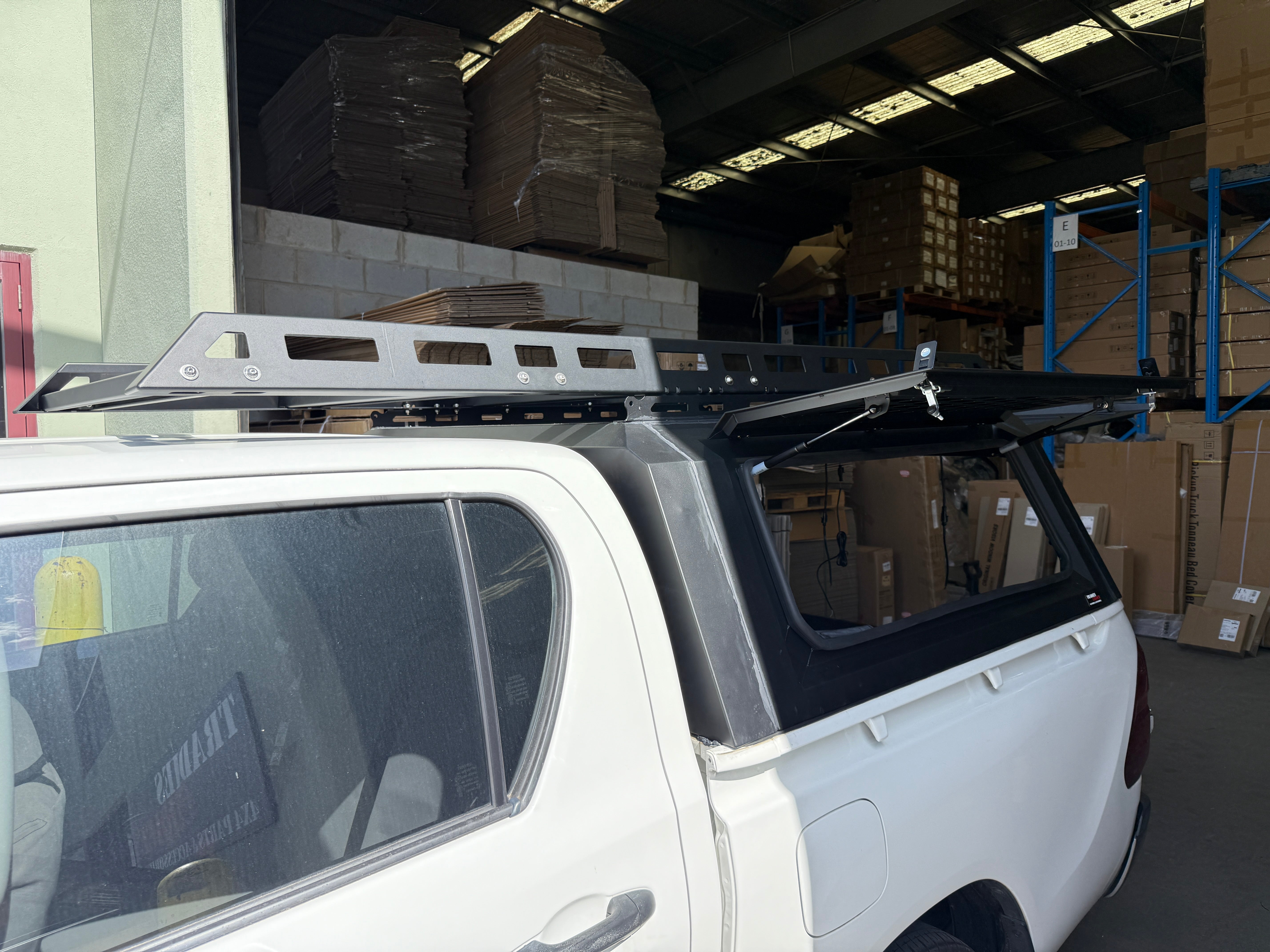 Canopy Roof Rack – Heavy-Duty Aluminium Roof Platform for Ute Canopies | Tradies-Choice