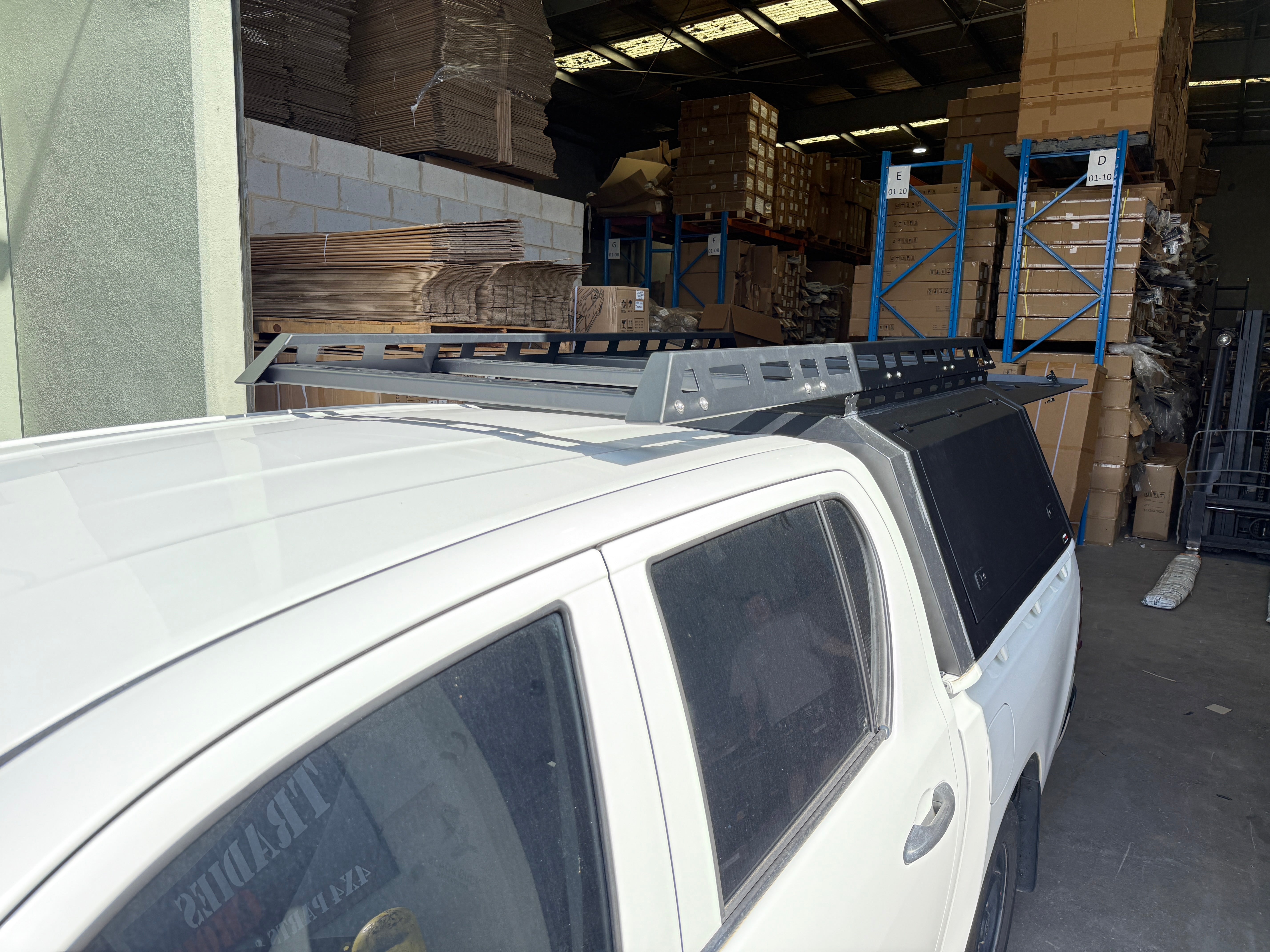 Canopy Roof Rack – Heavy-Duty Aluminium Roof Platform for Ute Canopies | Tradies-Choice