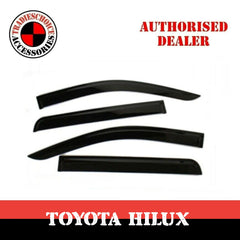 WEATHERSHIELDS, WEATHER SHIELDS FOR TOYOTA HILUX Extra CAB 88-97 MODEL SUN VISORS