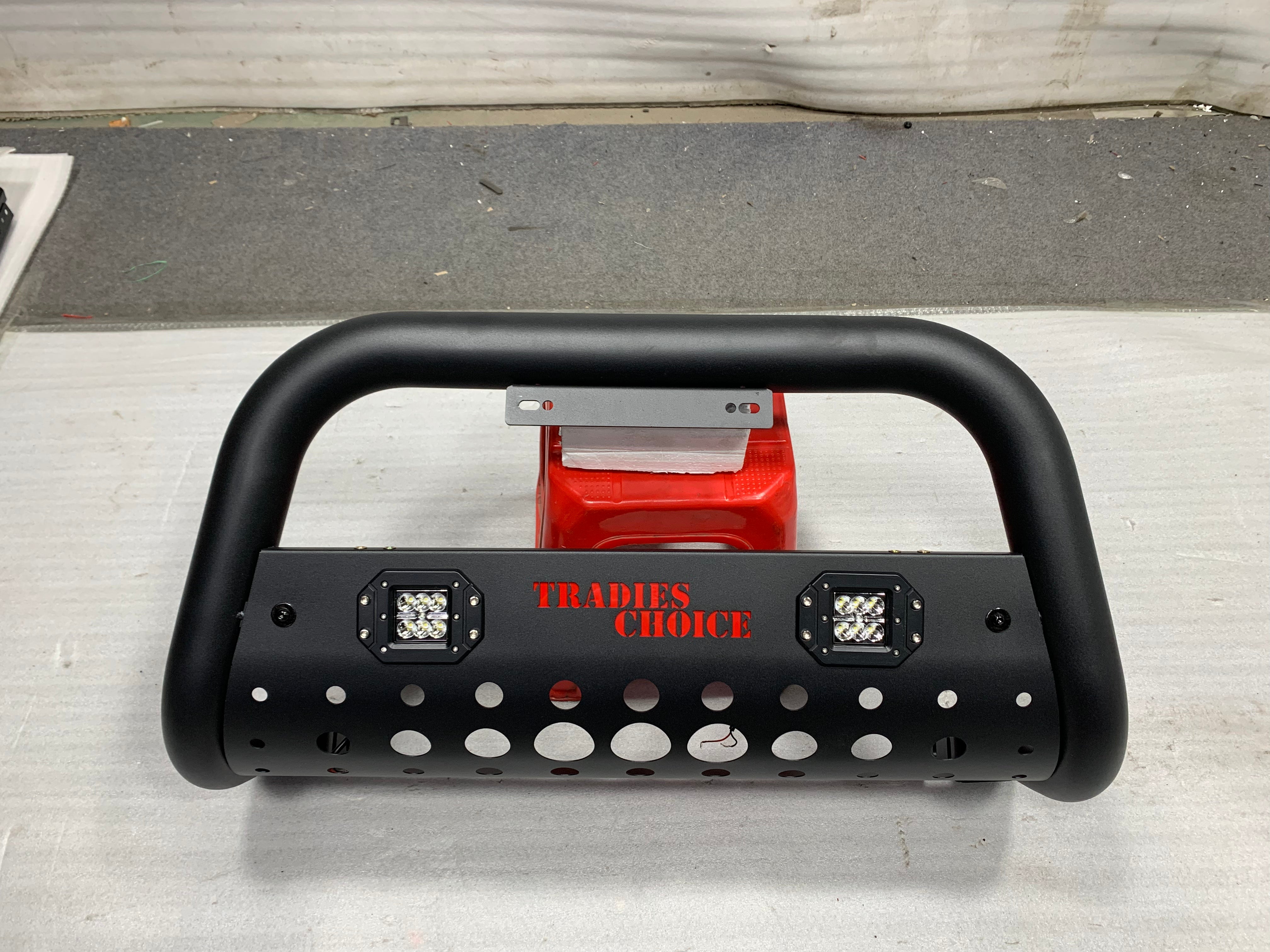 NOVABar Nudge Bar to Suit Nissan Navara D23 2014+ | Matte Finish | Steel Construction