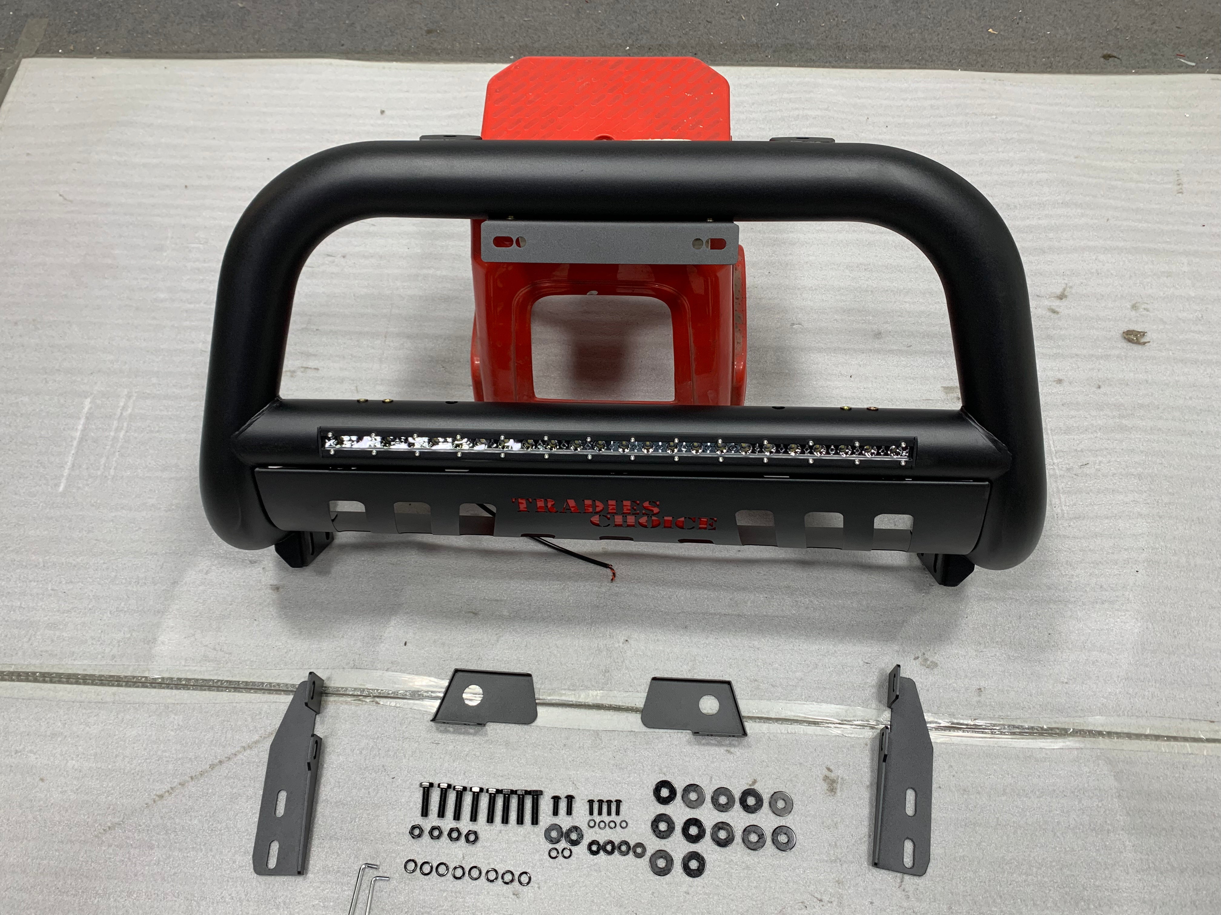 LUMABar Nudge Bar to Suit Isuzu Dmax 2015+ | Matte Finish | Steel Construction