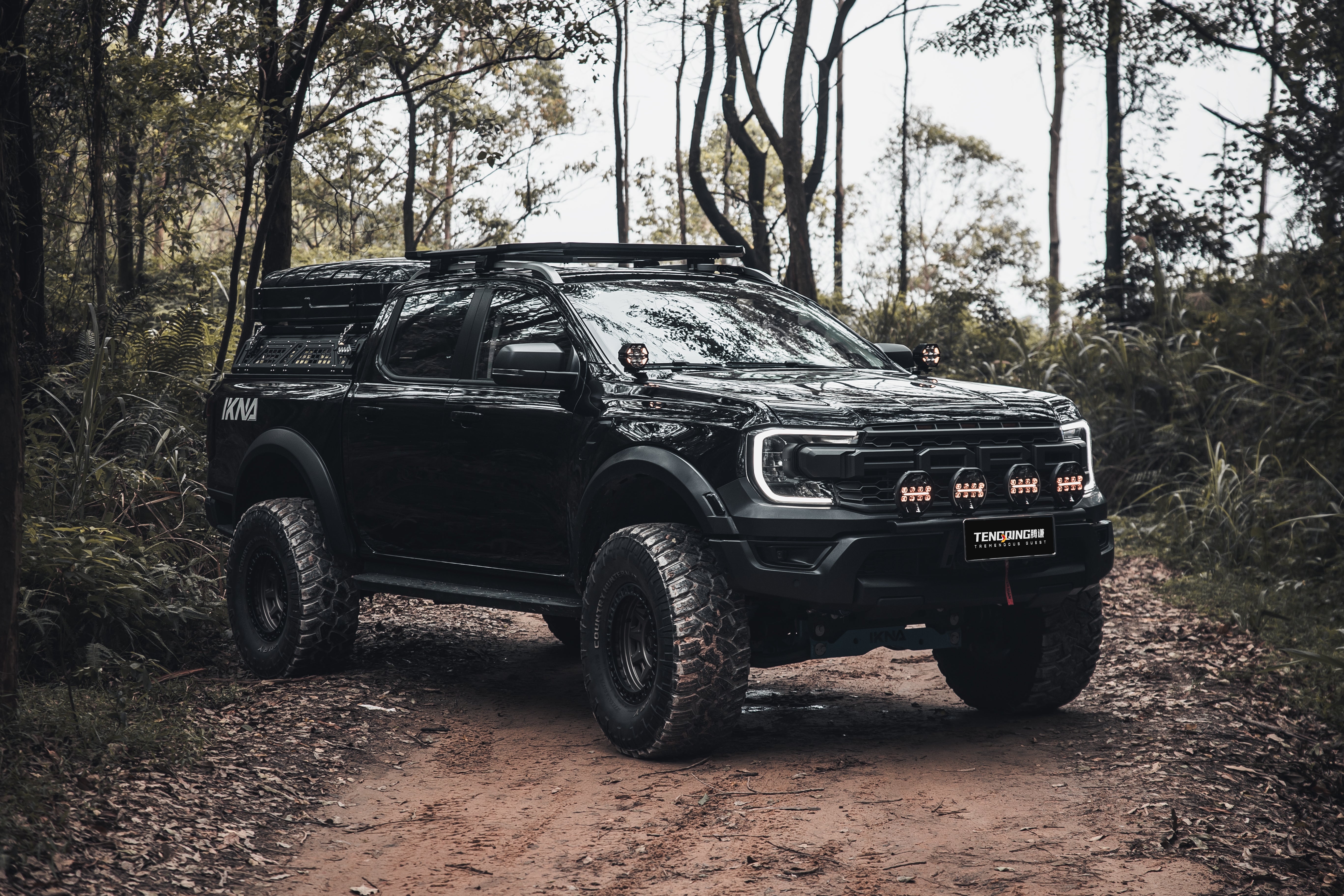 FORTRESS Roof Platform – Full Body Alluminium Heavy Duty Roof Rack for Ford Ranger Next Gen 2022 Onwards