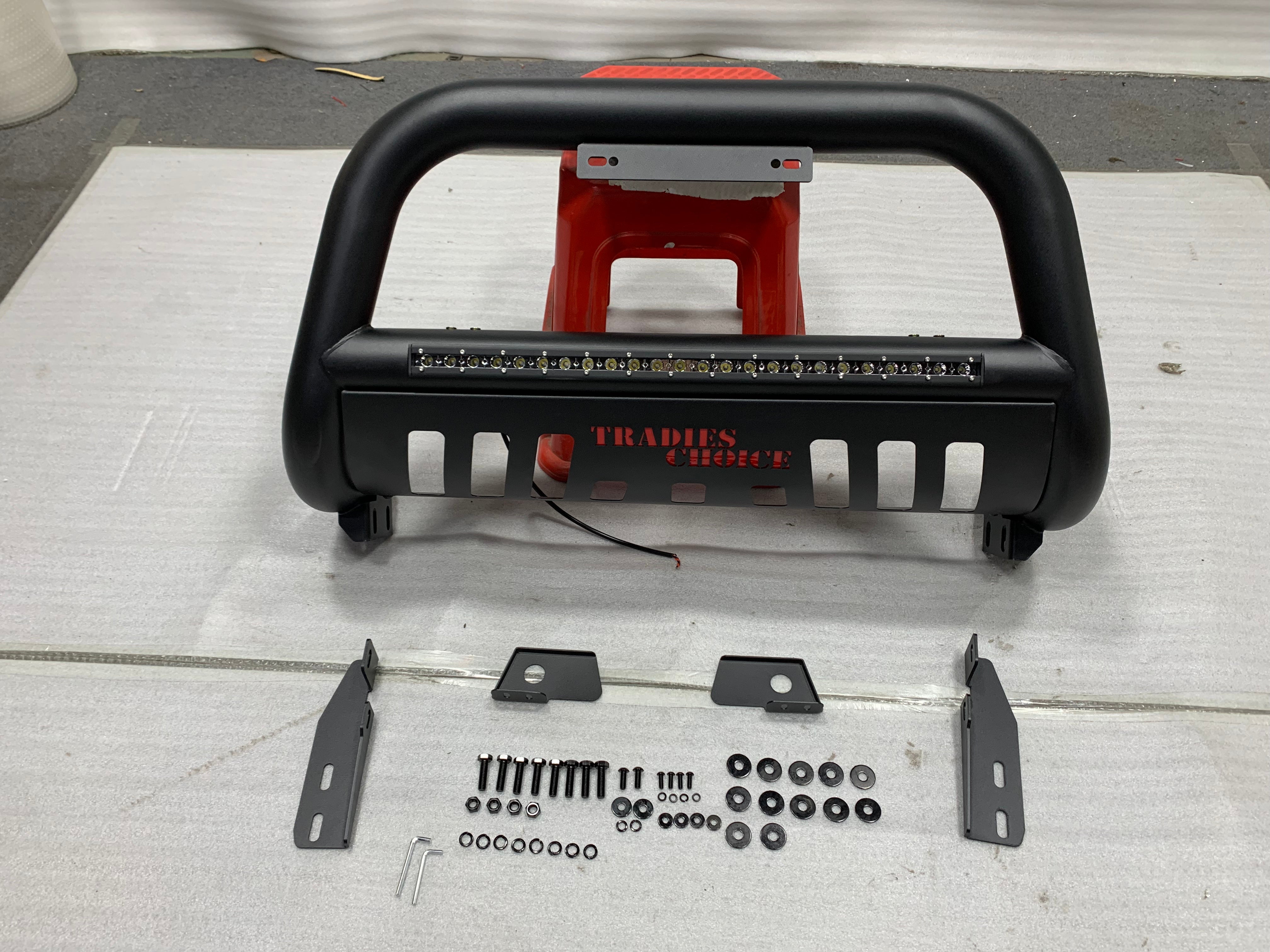LUMABar Nudge Bar to Suit Isuzu Dmax 2015+ | Matte Finish | Steel Construction