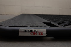 BRAND NEW Aluminium Full Length Flat Roof Rack For Landcruiser 200 Series With Brackets