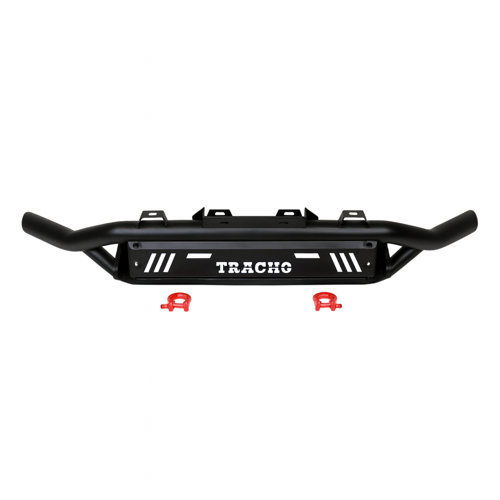 Black TRACHO Nudge Bar for Toyota Hilux 2012-2015 N70| Heavy Duty 4x4 Front Protection