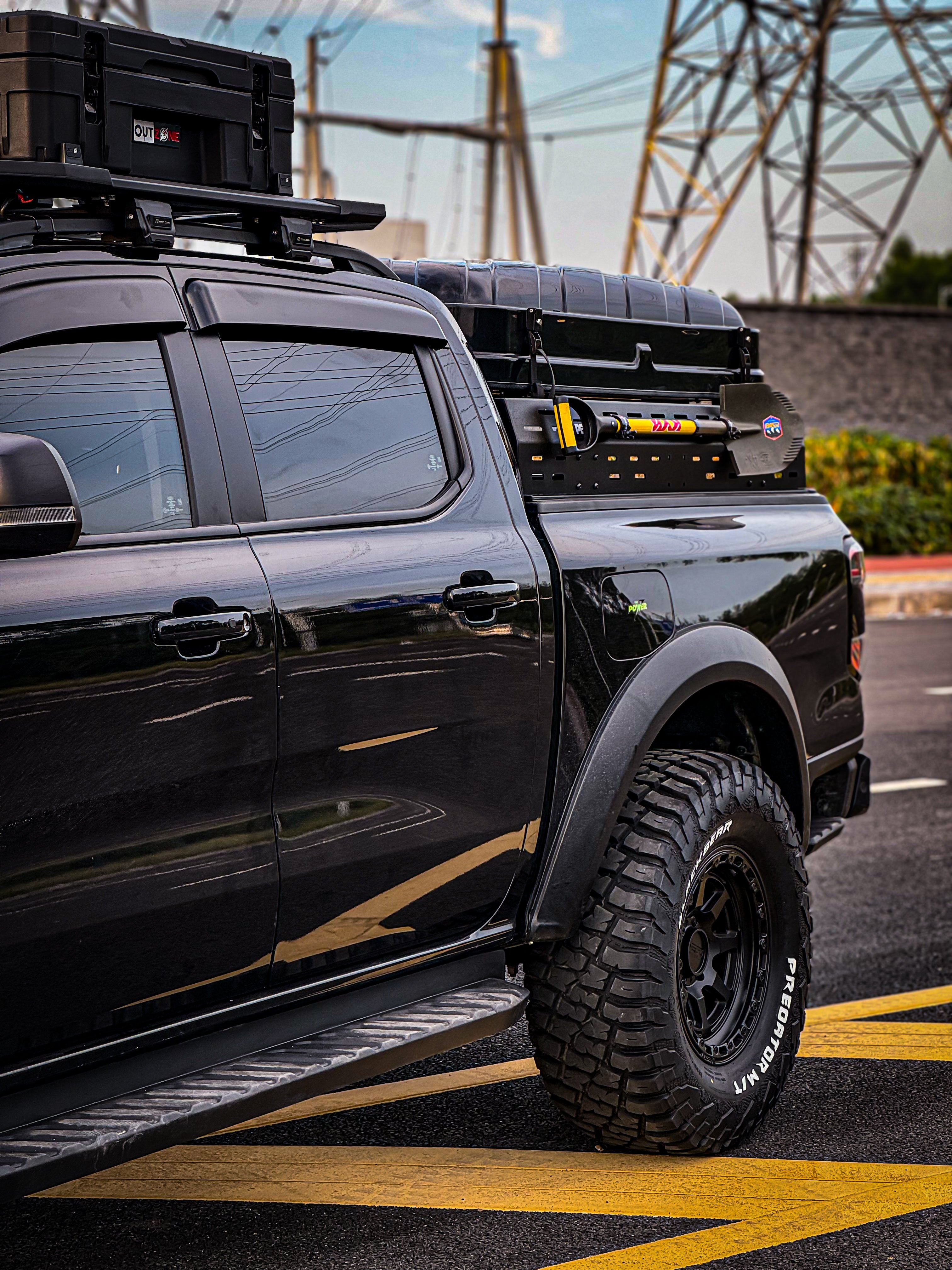 FORTRESS Roof Platform – Full Body Alluminium Heavy Duty Roof Rack for Ford Ranger Next Gen 2022 Onwards