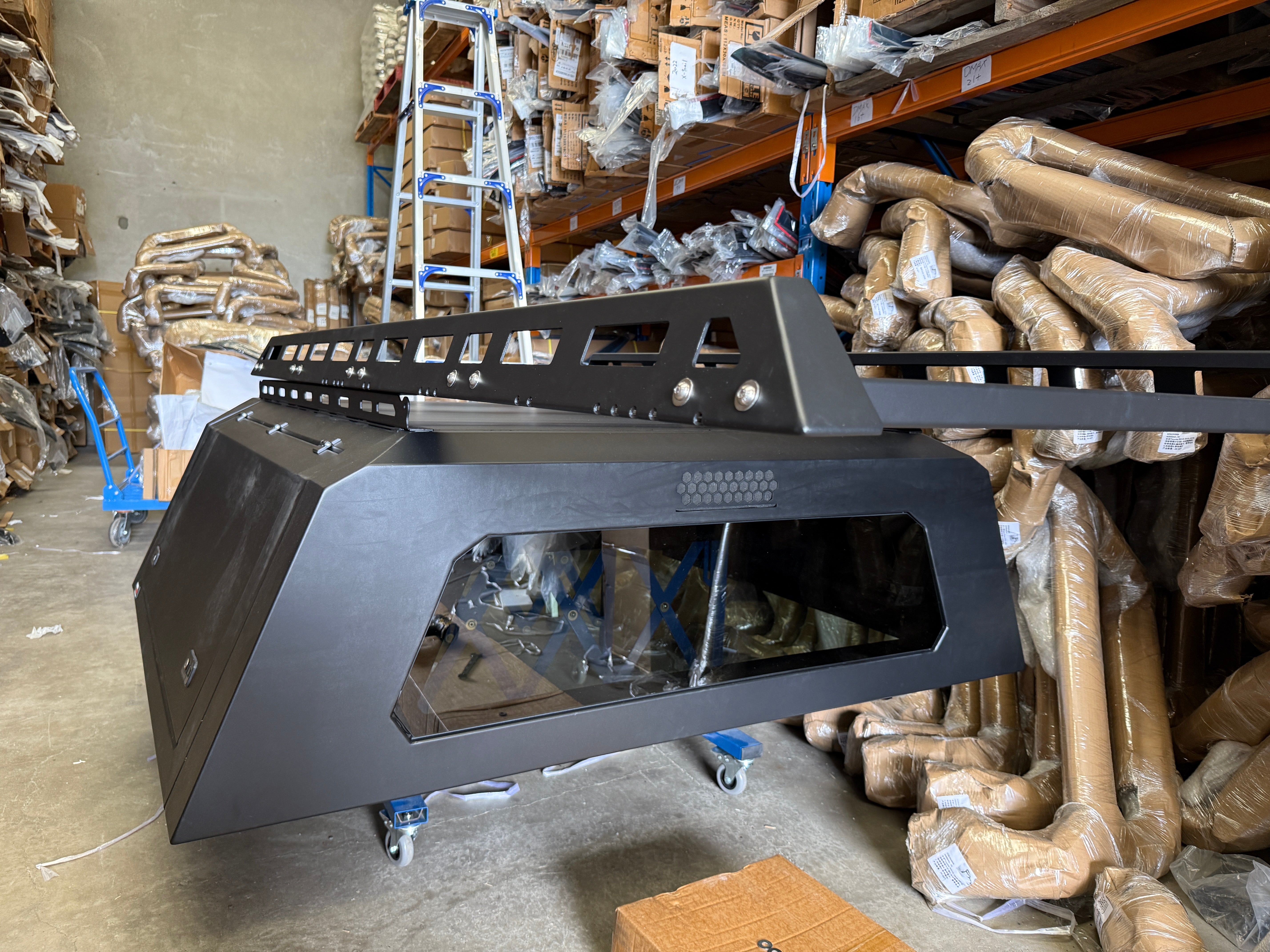 Canopy Roof Rack – Heavy-Duty Aluminium Roof Platform for Ute Canopies | Tradies-Choice