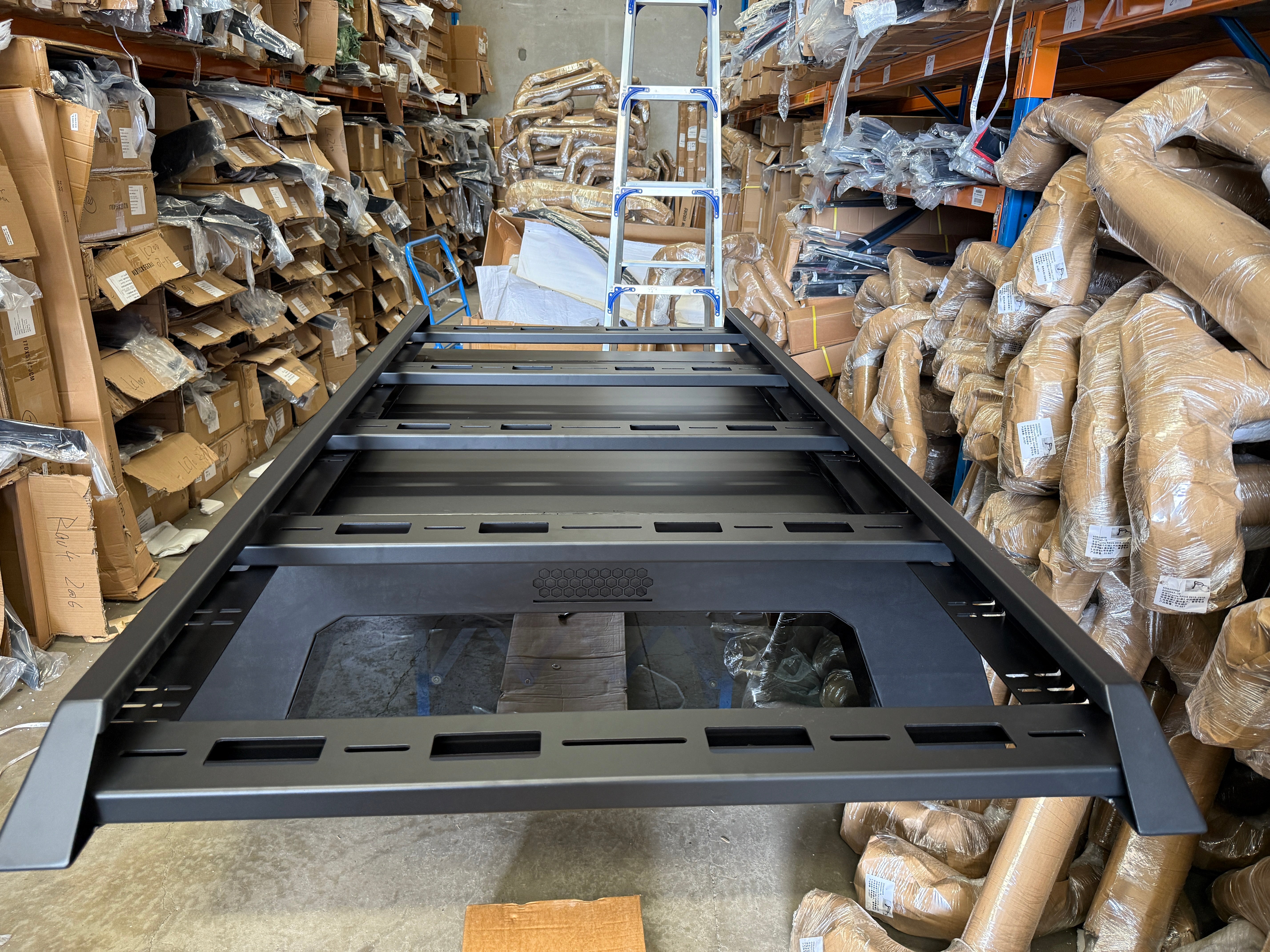 Canopy Roof Rack – Heavy-Duty Aluminium Roof Platform for Ute Canopies | Tradies-Choice