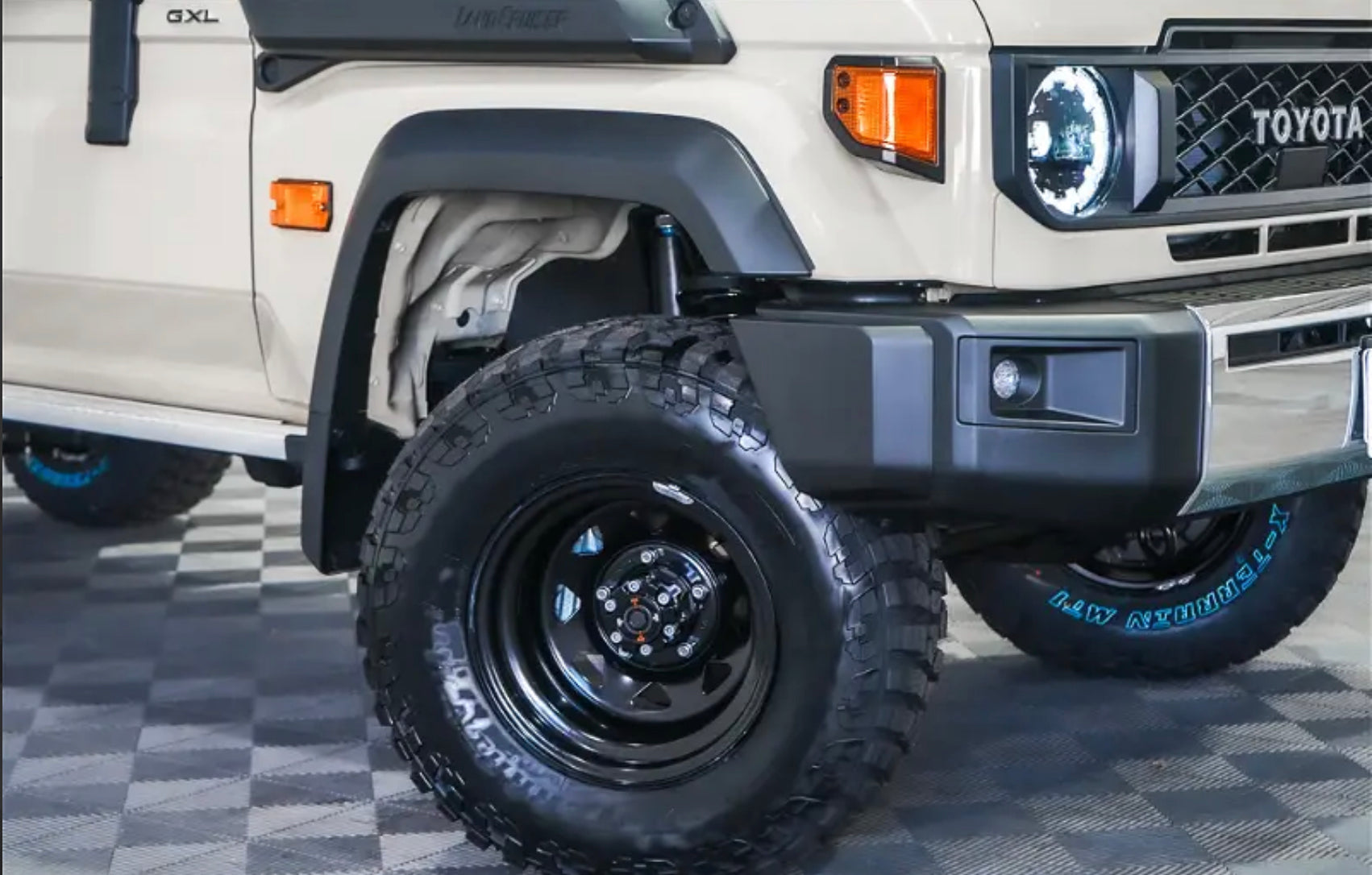 Fender Flares For Toyota Landcruiser 79 Series Single Cab Well Body Complete