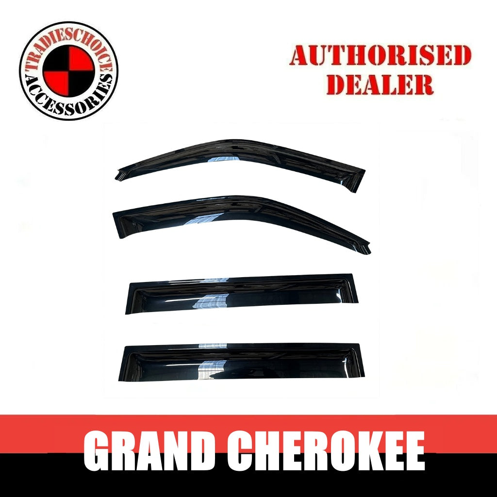 Weather shields 4pcs for Grand Cherokee 2010-2021 Premium Quality
