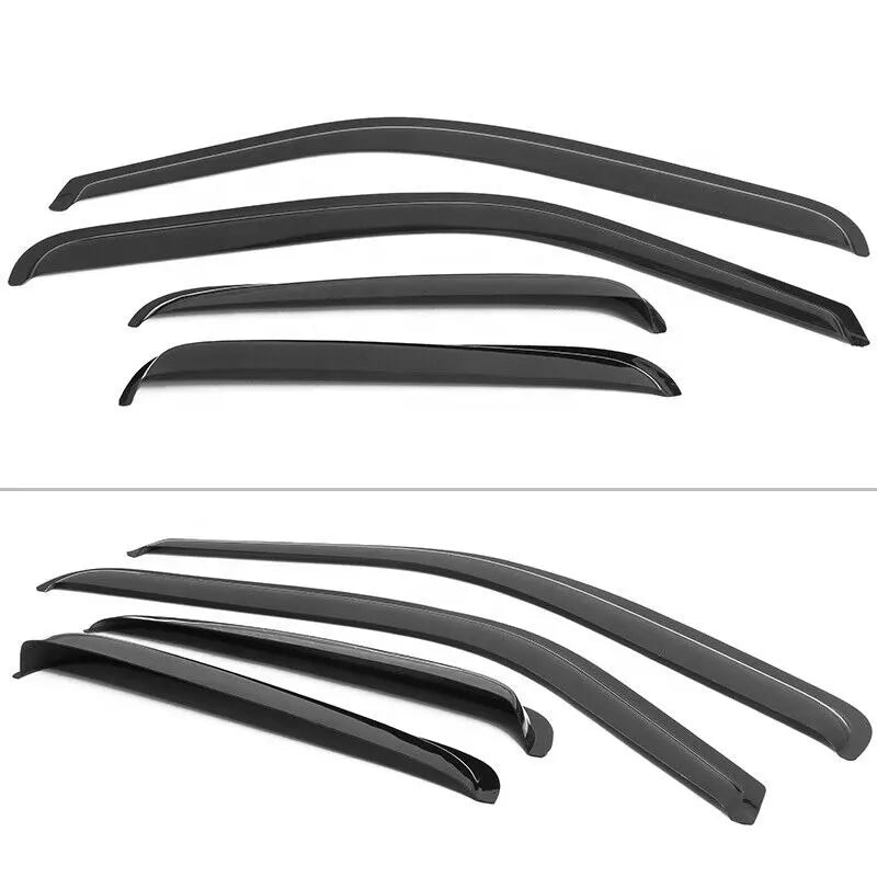 TRADIESCHOICE Weathershields for Chevrolet Silverado 2020 onwards | Window Door Visors for Style and Protection