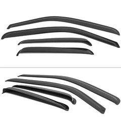 TRADIESCHOICE Weathershields for Chevrolet Silverado 2020 onwards | Window Door Visors for Style and Protection