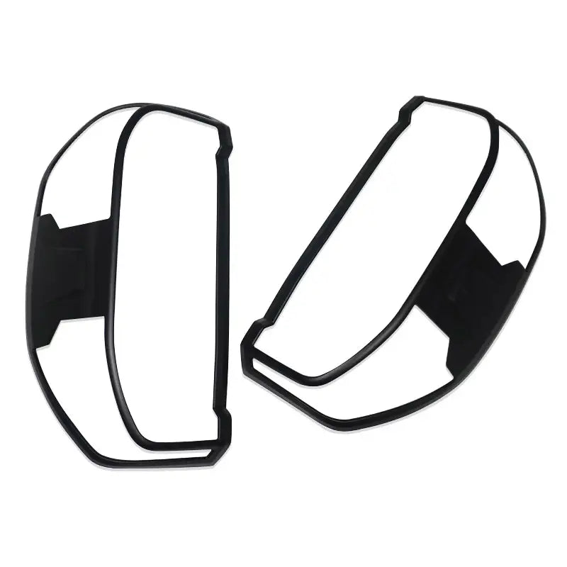 Headlight Taillight Covers Tank Door Handle for LDV T60 19-24 Matte Black Trims