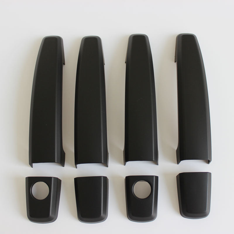 Matt Black Cover Headlight Tail Gas Door Handle for Holden Colorado RG 12-16
