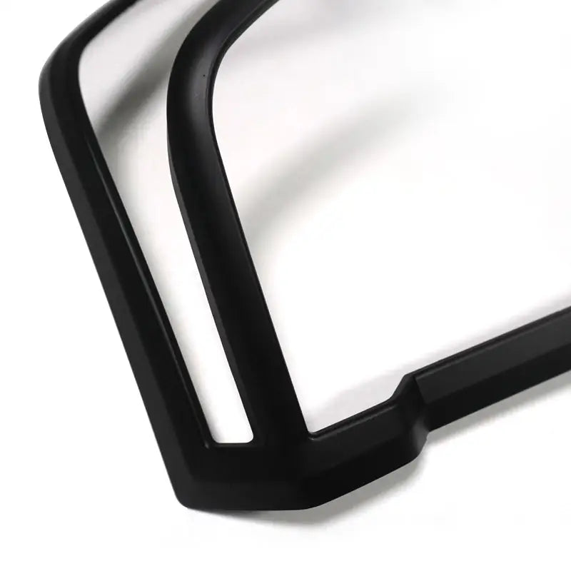 Headlight Taillight Covers Tank Door Handle for LDV T60 19-24 Matte Black Trims