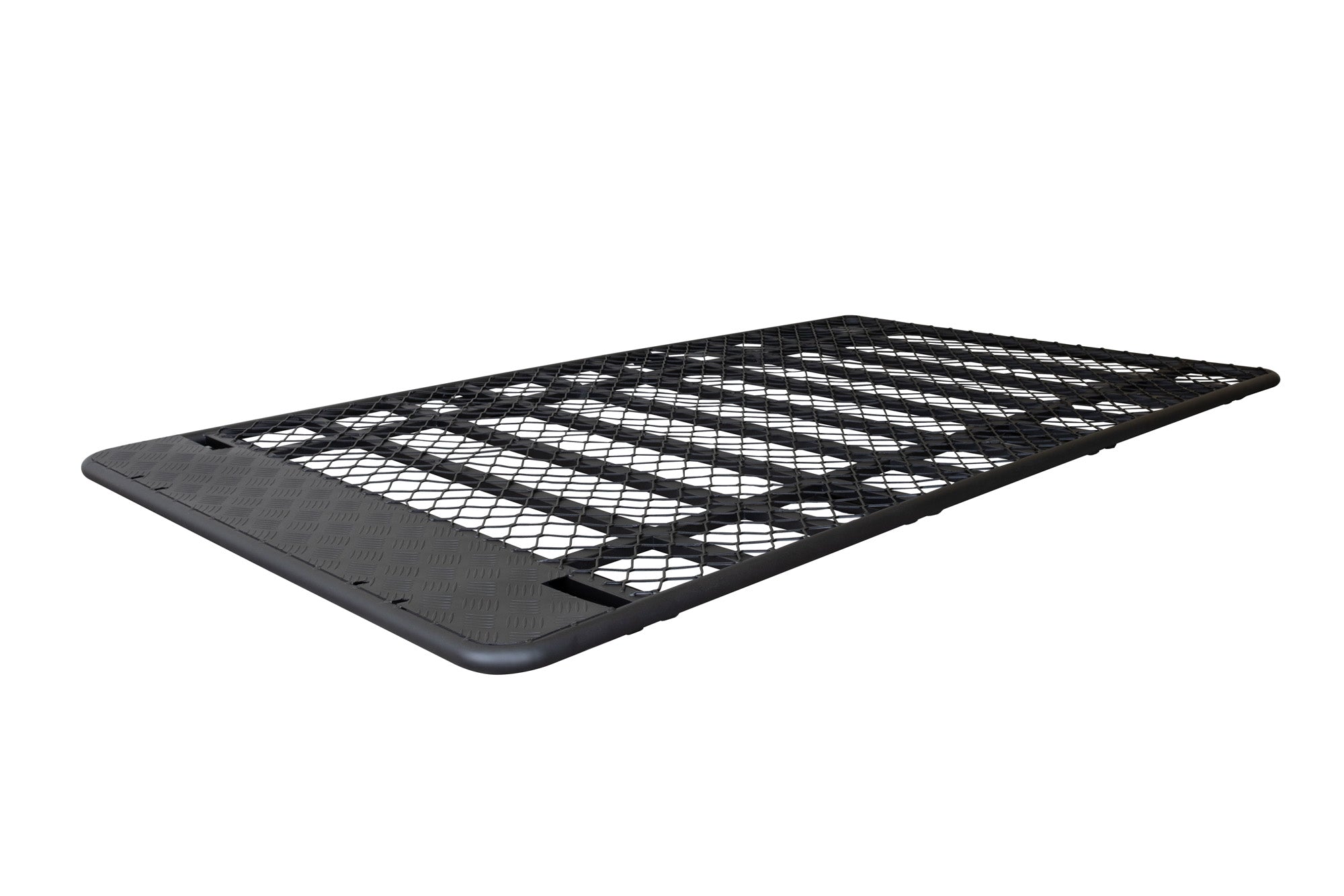 BRAND NEW Aluminium Full Length Flat Roof Rack For Landcruiser 200 Series With Brackets