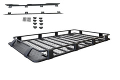 Aluminium Roof Rack Alloy Cage Basket For Landcruiser 200 Series 2016 on With Brackets