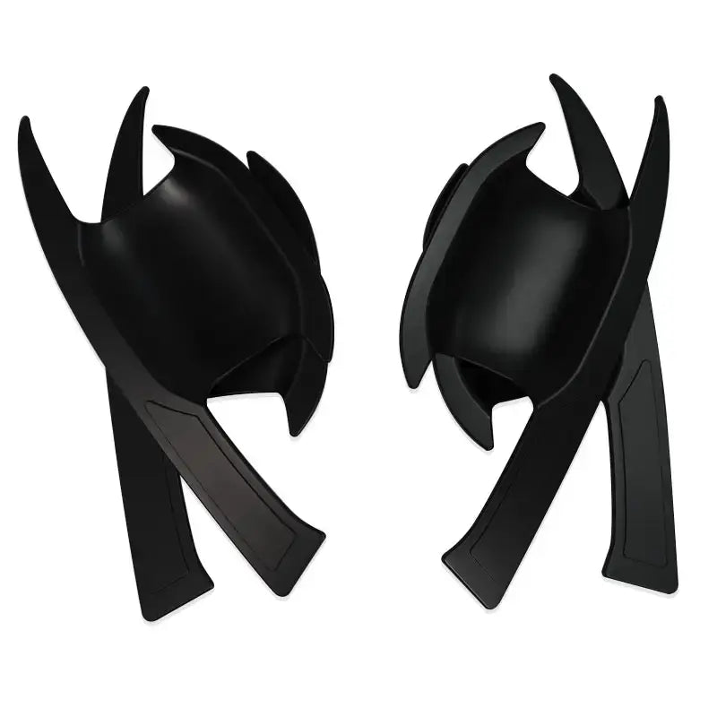 Headlight Taillight Covers Tank Door Handle for LDV T60 19-24 Matte Black Trims