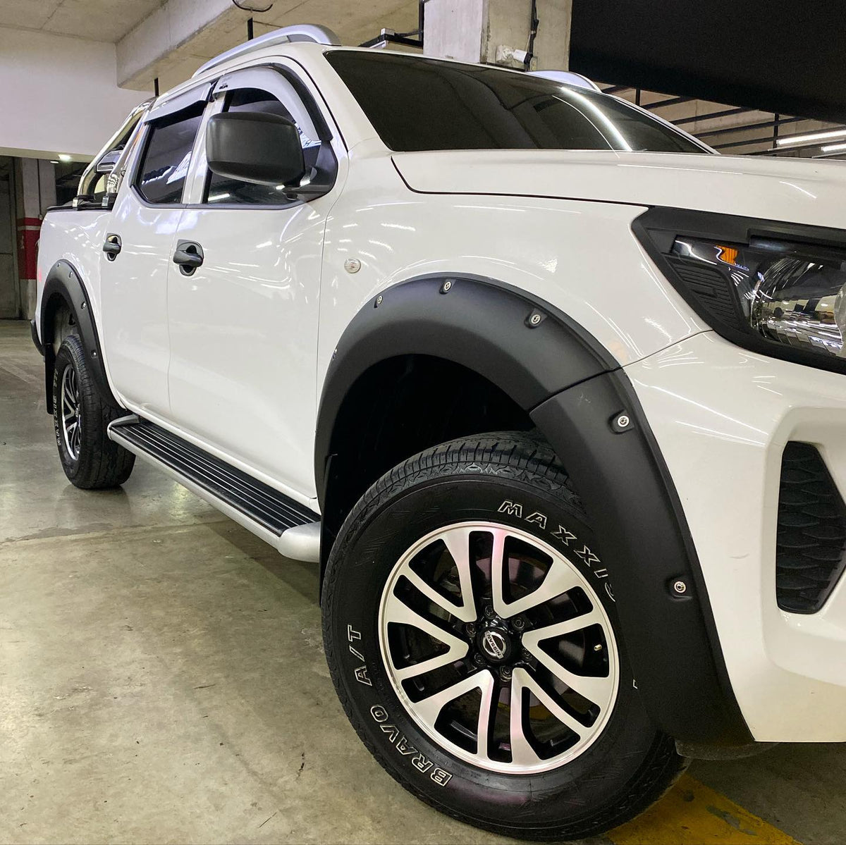 Premium Pocket Fender Flares for Nissan Navara 2020-2024 Models Slim Version