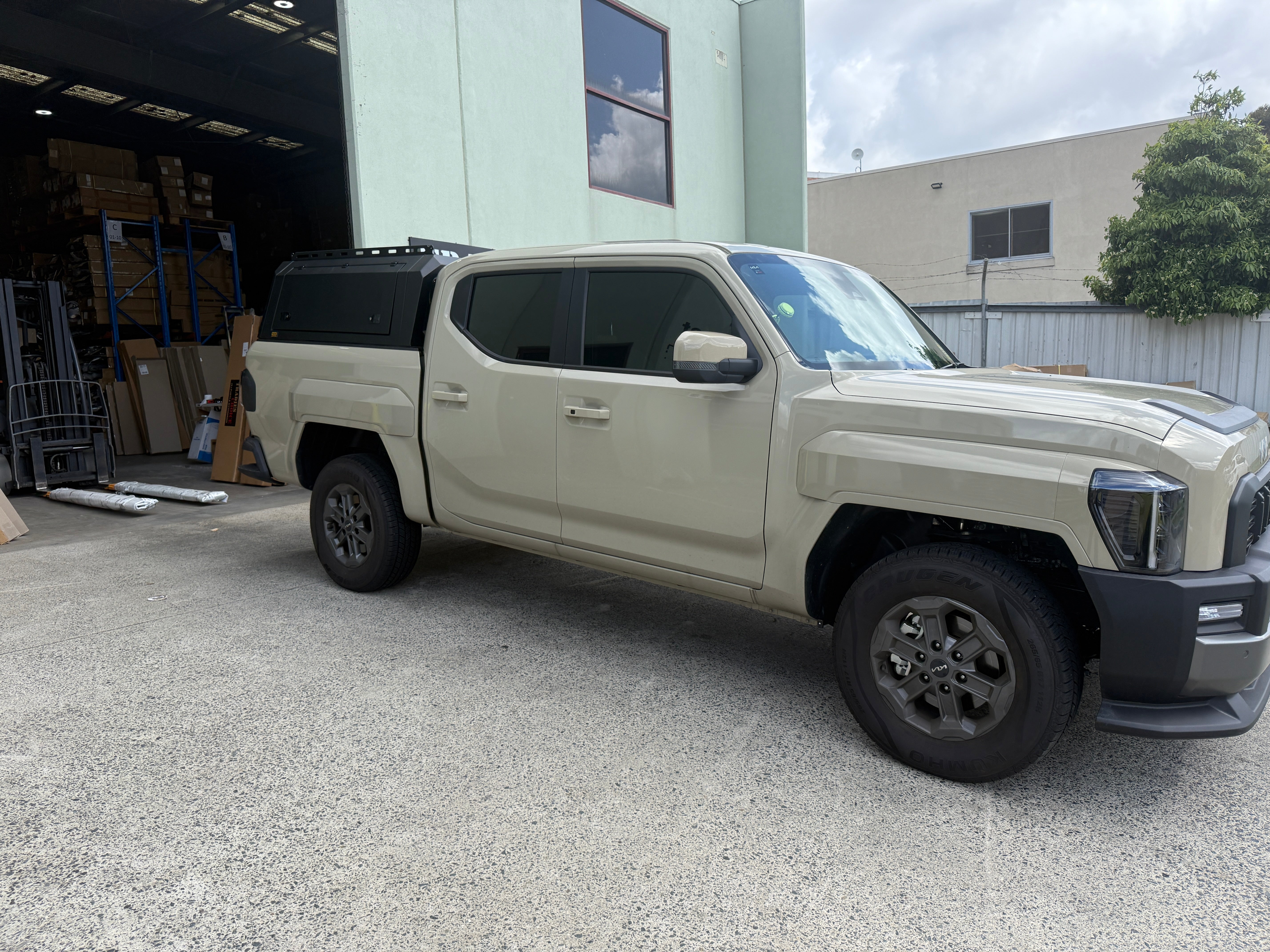 Kia Tasman TRACHO Aluminum Ute Tub Canopy Heavy Duty Suit for 2025 Onwards
